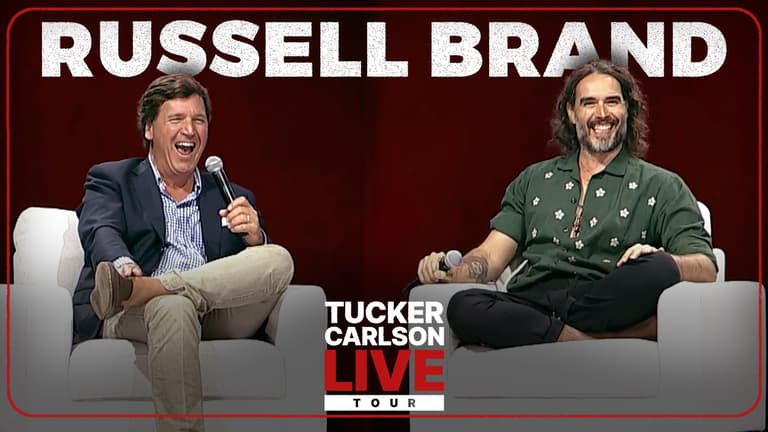 Russell Brand on his Baptism, Big Pharma, Donald Trump, and the Globalists’ Attempt to Become God show image